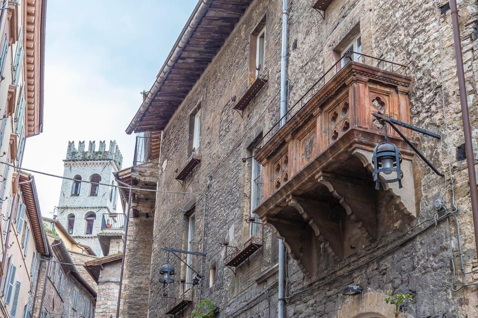La Loggia Di Portica Residenza Storica Nel Centro Di Assisi Apartment Екстериор снимка